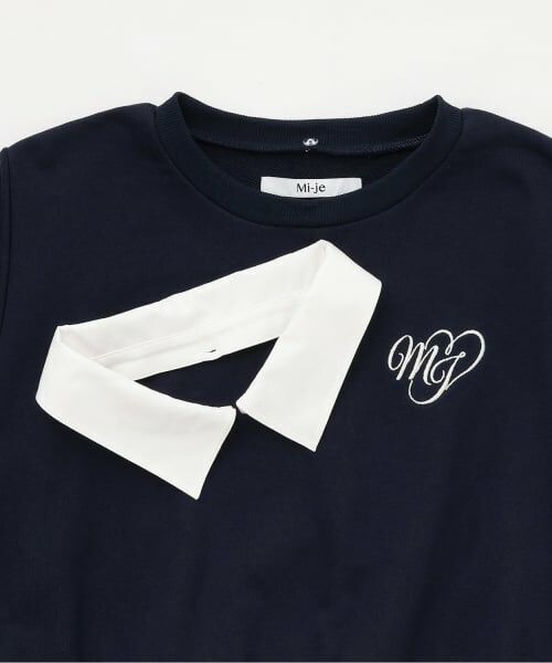 Mi-je / ミジェ スウェット | レイヤードペプラムトレーナー【韓国ファッション】 | 詳細6