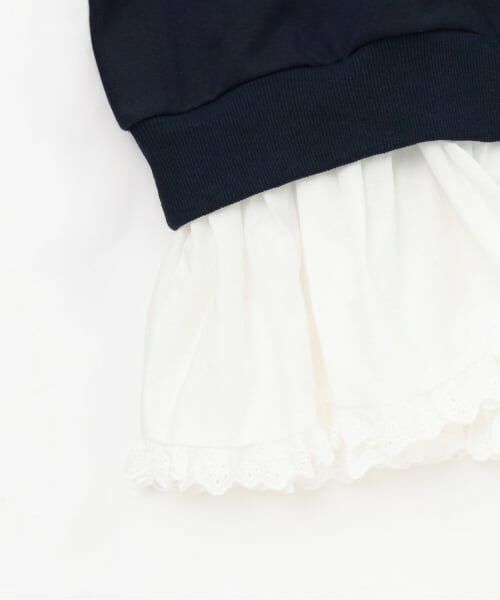 Mi-je / ミジェ スウェット | レイヤードペプラムトレーナー【韓国ファッション】 | 詳細8