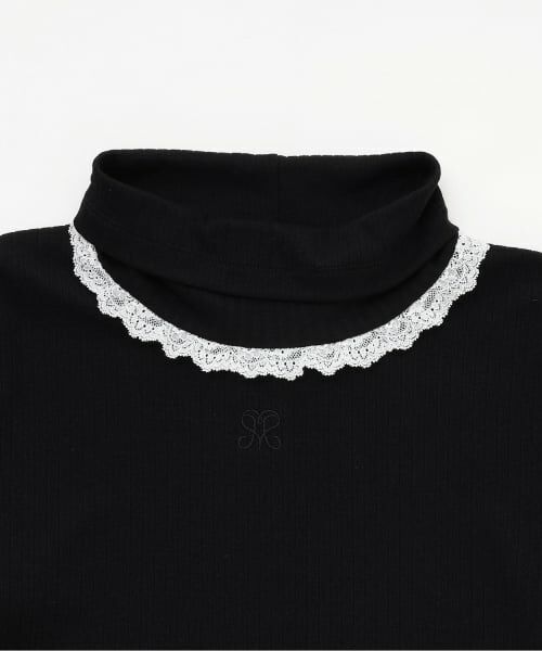 Mi-je / ミジェ Tシャツ | レーススリーブインナーカット【韓国ファッション】 | 詳細5