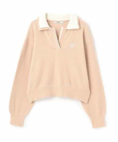 Mi-je / ミジェ ニット・セーター | ダブルカラーニットプルオーバー【韓国ファッション】 | 詳細3