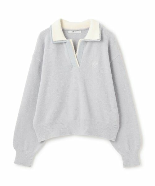 Mi-je / ミジェ ニット・セーター | ダブルカラーニットプルオーバー【韓国ファッション】 | 詳細4