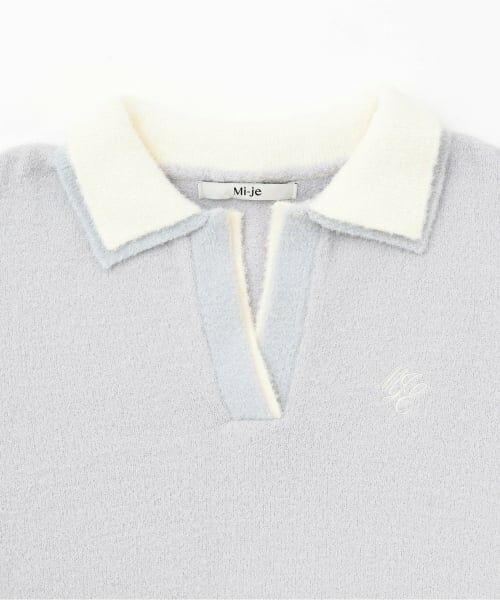 Mi-je / ミジェ ニット・セーター | ダブルカラーニットプルオーバー【韓国ファッション】 | 詳細6