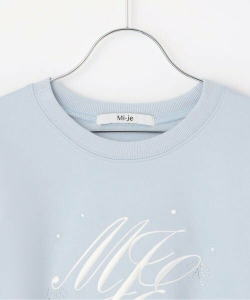 Mi-je / ミジェ スウェット | ニュアンスロゴトレーナー【韓国ファッション】 | 詳細5