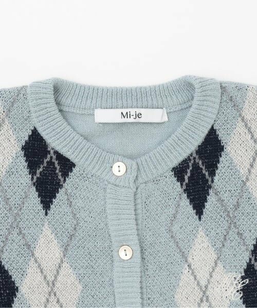 Mi-je / ミジェ カーディガン・ボレロ | アーガイルニットカーディガン【韓国ファッション】 | 詳細6