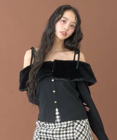 Mi-je / ミジェ ニット・セーター | 2WAYオフショルニットプルオーバー【韓国ファッション】