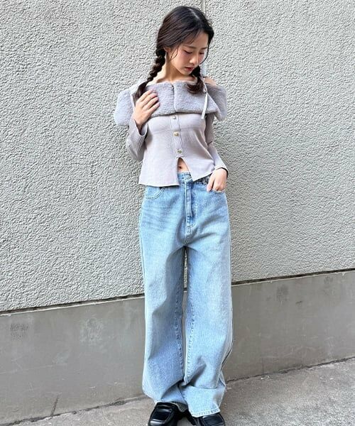 Mi-je / ミジェ ニット・セーター | 2WAYオフショルニットプルオーバー【韓国ファッション】 | 詳細13