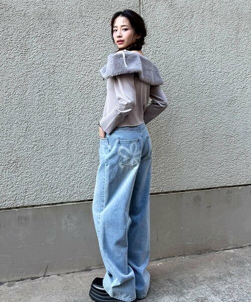 Mi-je / ミジェ ニット・セーター | 2WAYオフショルニットプルオーバー【韓国ファッション】 | 詳細14