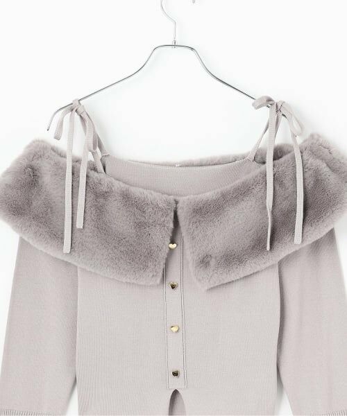 Mi-je / ミジェ ニット・セーター | 2WAYオフショルニットプルオーバー【韓国ファッション】 | 詳細7