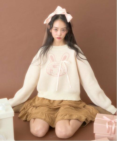 Mi-je / ミジェ ニット・セーター | 【ベリエちゃん】ジャガードニット | 詳細1