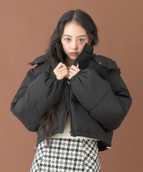 Mi-je / ミジェ ブルゾン | アソート中綿ジャケット【韓国ファッション】 | 詳細1