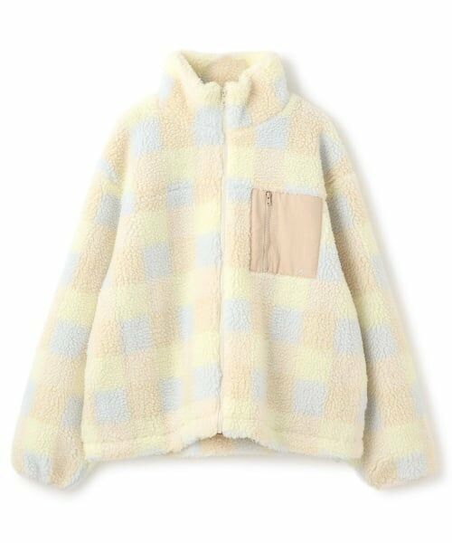 Mi-je / ミジェ ブルゾン | 柄ボアブルゾン【韓国ファッション】 | 詳細4