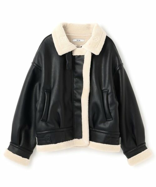 Mi-je / ミジェ ブルゾン | ムートンジャケット【韓国ファッション】 | 詳細3