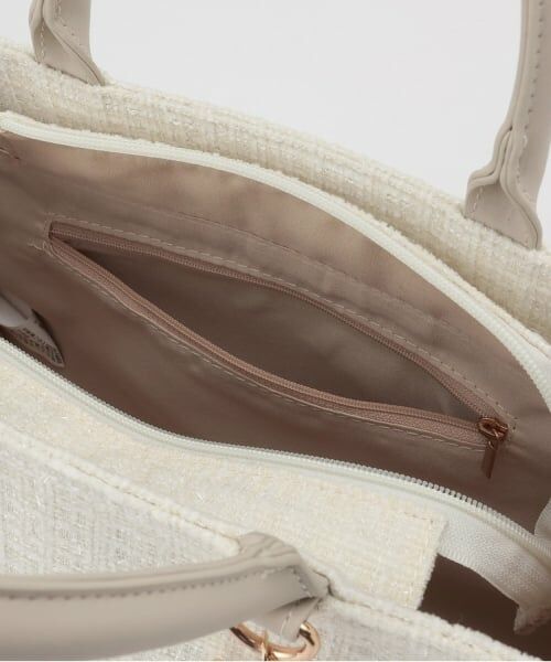 Mi-je / ミジェ トートバッグ | チャームつきツイードトートBAG【韓国ファッション】 | 詳細10