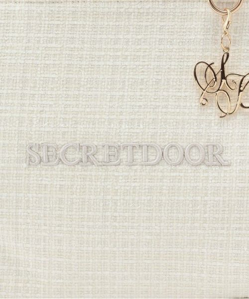 Mi-je / ミジェ トートバッグ | チャームつきツイードトートBAG【韓国ファッション】 | 詳細3