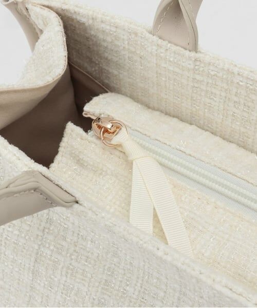 Mi-je / ミジェ トートバッグ | チャームつきツイードトートBAG【韓国ファッション】 | 詳細7