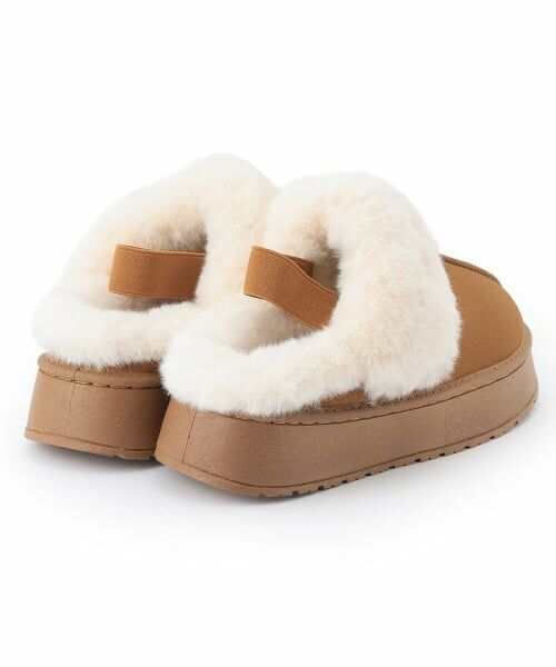 Mi-je / ミジェ ブーツ（ショート丈） | フェイクファームートンサボ【韓国ファッション】 | 詳細1