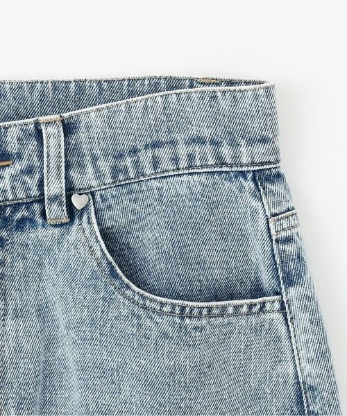 Mi-je / ミジェ その他パンツ | ハートロゴストレートデニムパンツ | 詳細13