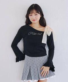 Mi-je / ミジェ Tシャツ | ワンショルカットプルオーバー