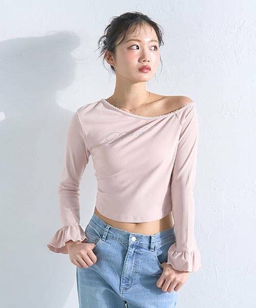 Mi-je / ミジェ Tシャツ | ワンショルカットプルオーバー | 詳細2