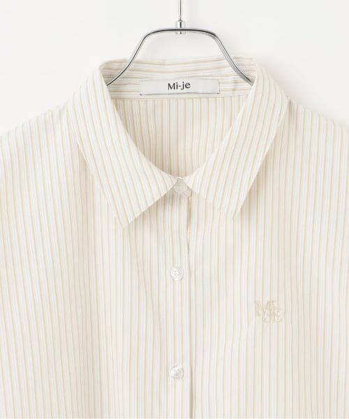 Mi-je / ミジェ シャツ・ブラウス | シャツ＆ニットカーディガンセット | 詳細10