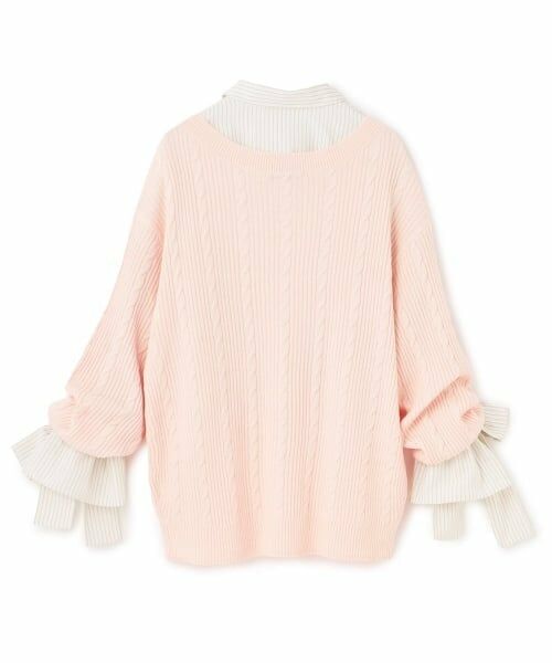 Mi-je / ミジェ シャツ・ブラウス | シャツ＆ニットカーディガンセット | 詳細6