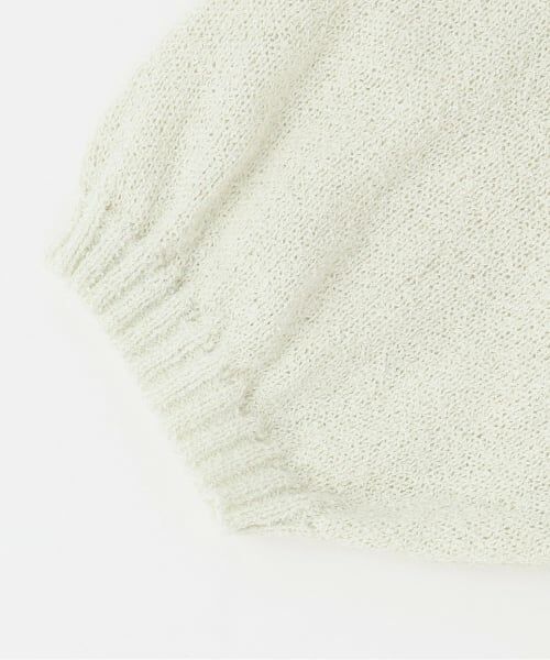 Mi-je / ミジェ ニット・セーター | ビジューロゴ半袖ニット | 詳細11