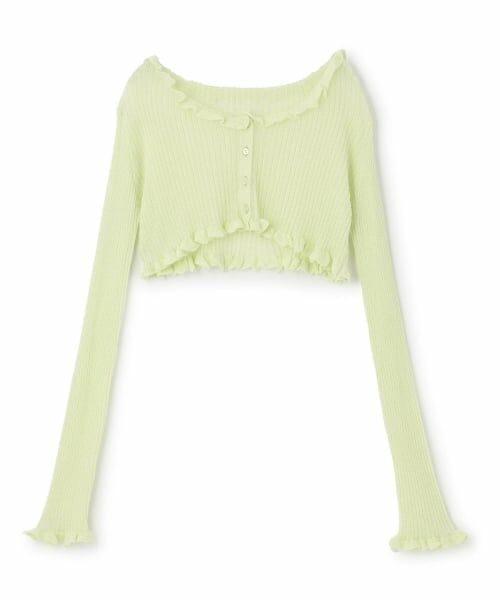 Mi-je / ミジェ ニット・セーター | ラッフルニットカーディガン | 詳細8