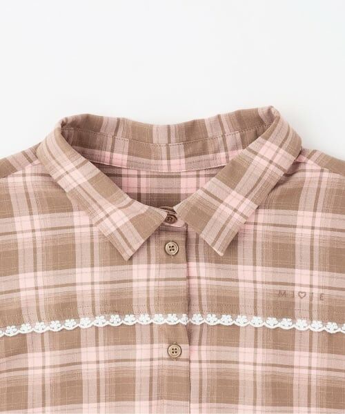 Mi-je / ミジェ シャツ・ブラウス | チェックシャツ＆ビスチェセット | 詳細11