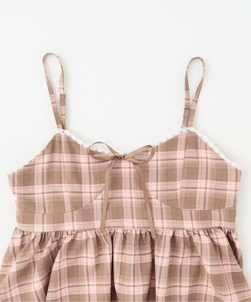 Mi-je / ミジェ シャツ・ブラウス | チェックシャツ＆ビスチェセット | 詳細15