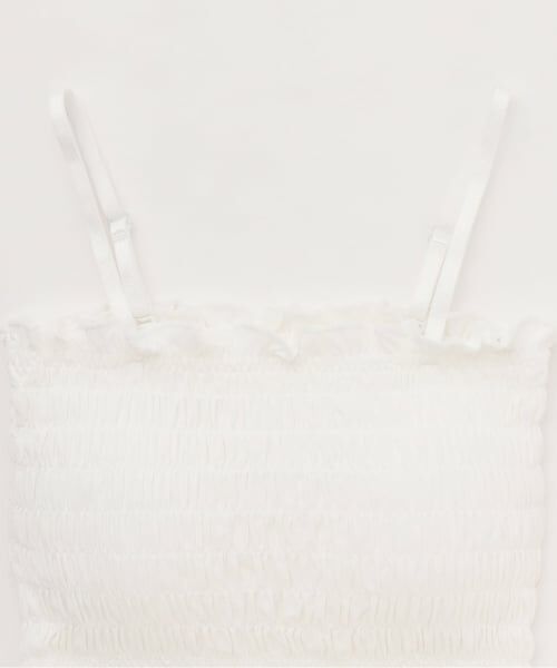 Mi-je / ミジェ Tシャツ | シャーリングキャミソール | 詳細2