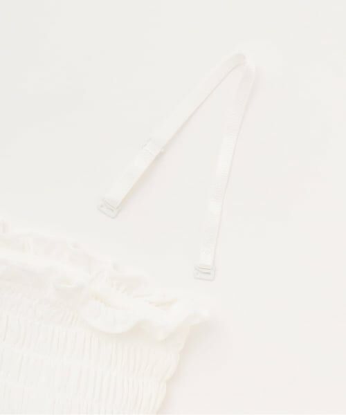 Mi-je / ミジェ Tシャツ | シャーリングキャミソール | 詳細3