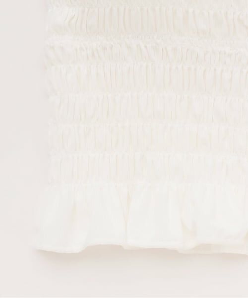 Mi-je / ミジェ Tシャツ | シャーリングキャミソール | 詳細5