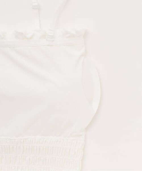Mi-je / ミジェ Tシャツ | シャーリングキャミソール | 詳細6