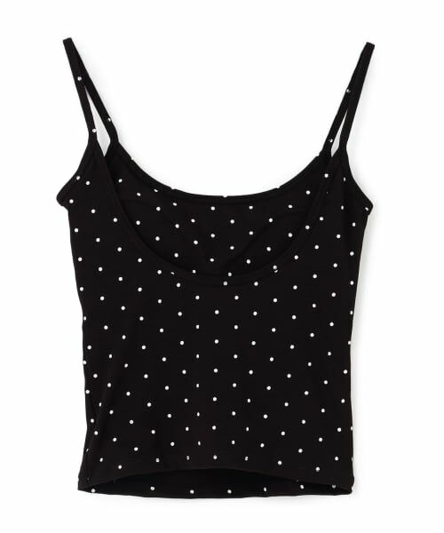 Mi-je / ミジェ Tシャツ | ドットキャミソール | 詳細1