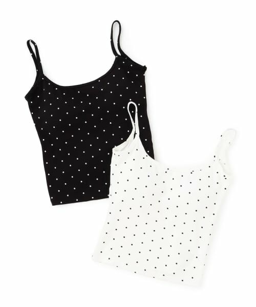 Mi-je / ミジェ Tシャツ | ドットキャミソール | 詳細6