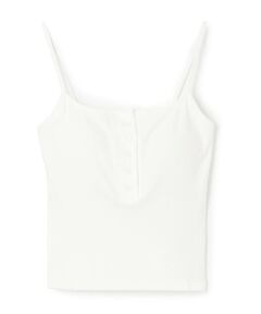 Mi-je / ミジェ Tシャツ | ボタンリブキャミソール