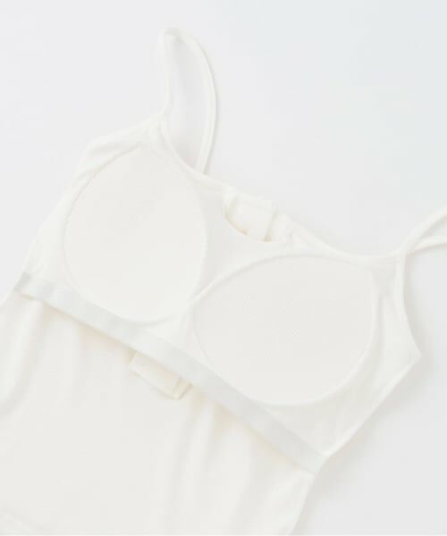 Mi-je / ミジェ Tシャツ | ボタンリブキャミソール | 詳細4