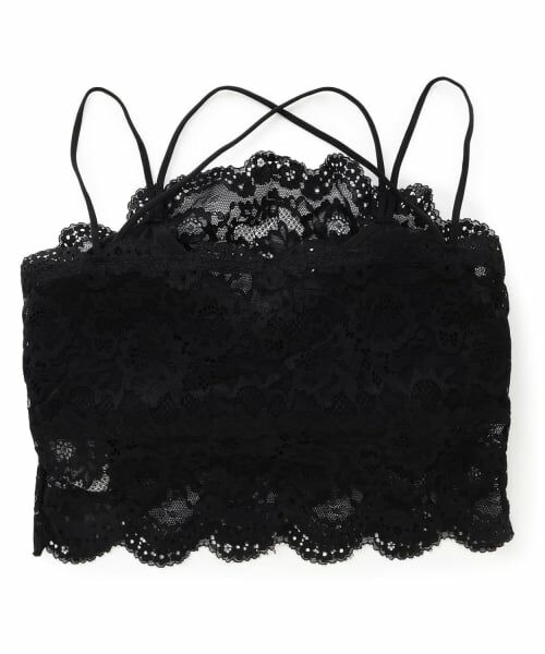 Mi-je / ミジェ Tシャツ | フラワーレースキャミソール | 詳細1