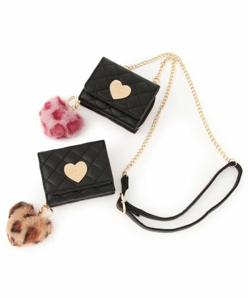 Mi-je / ミジェ ブローチ・コサージュ | ハートチャーム付ウォレットショルダー | 詳細8