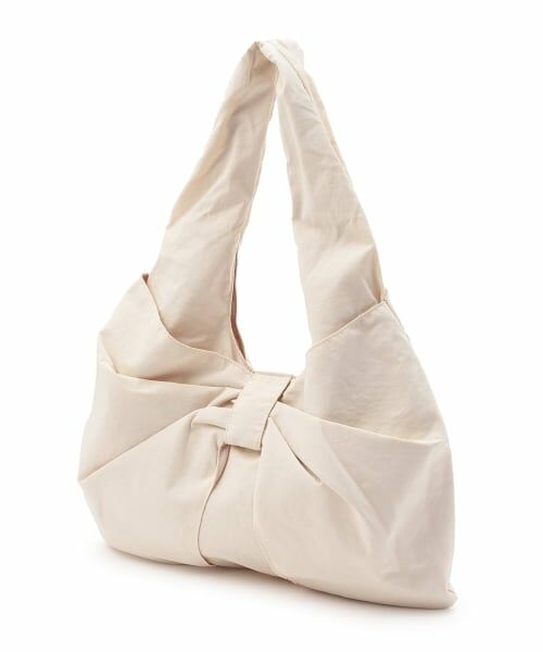 Mi-je / ミジェ トートバッグ | リボントートバッグ（アイボリー）