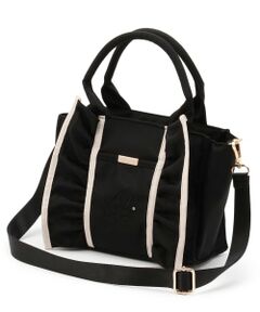 Mi-je / ミジェ トートバッグ | カラースキームフリル2wayトート