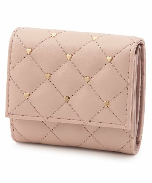 Mi-je / ミジェ ハンドバッグ | キルトハートウォレット（ピンク）