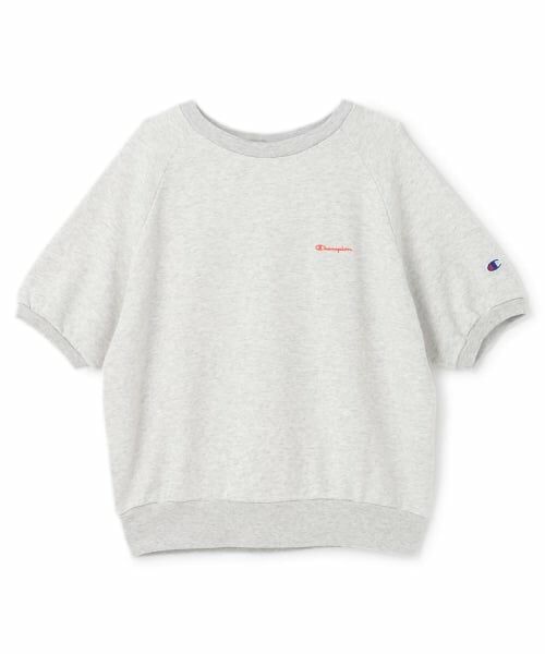 Mi-je / ミジェ スウェット | 【Campion】半袖裏毛トレーナー（グレー）