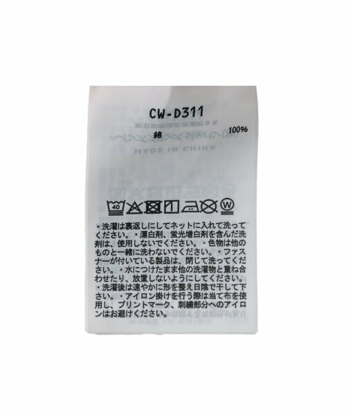 Mi-je / ミジェ Tシャツ | 【Campion】ワンポイント刺繍TEE | 詳細7