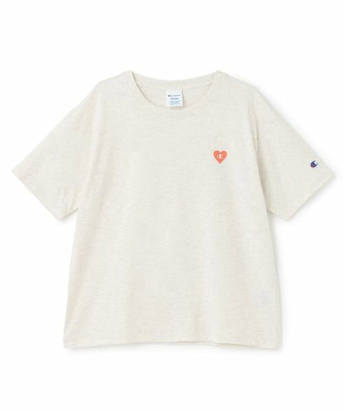 Mi-je / ミジェ Tシャツ | 【Campion】ハートTEE（生成）