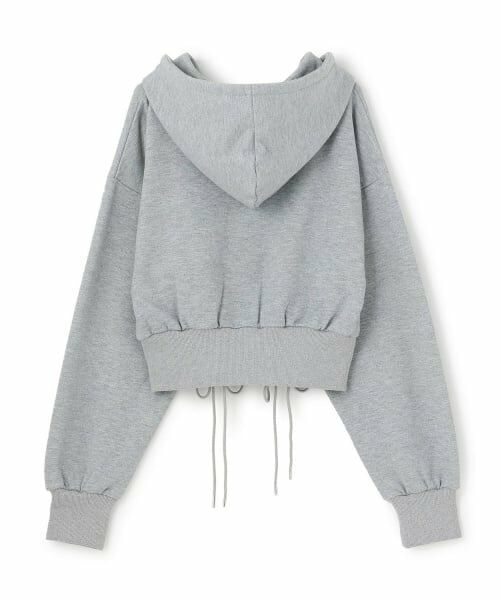 Mi-je / ミジェ スウェット | レースアップスウェットパーカー | 詳細11