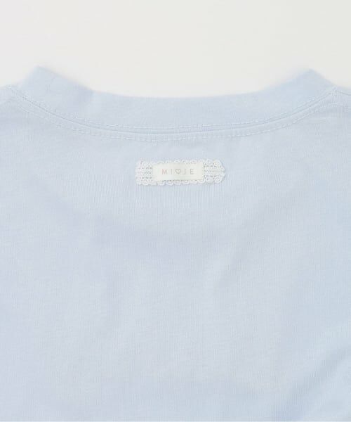 Mi-je / ミジェ Tシャツ | パールラインロゴ半袖Tシャツ | 詳細5