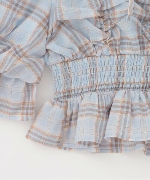 Mi-je / ミジェ シャツ・ブラウス | バルーンスリーブチェックブラウス | 詳細5