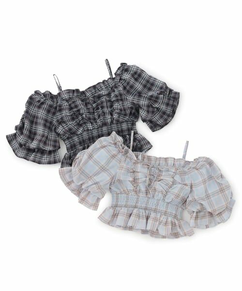 Mi-je / ミジェ シャツ・ブラウス | バルーンスリーブチェックブラウス | 詳細7