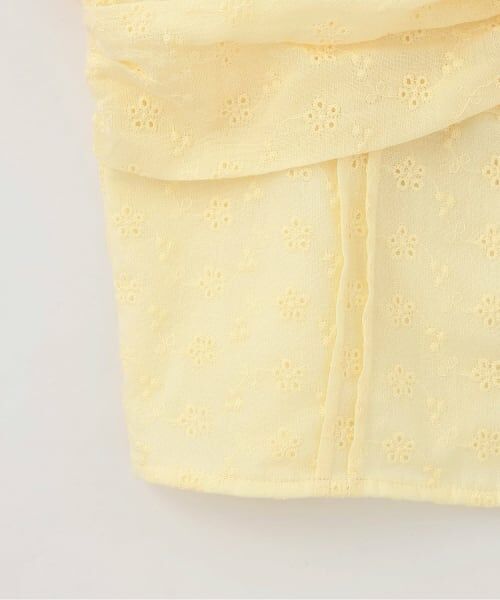 Mi-je / ミジェ シャツ・ブラウス | ギャザーレースブラウス | 詳細4